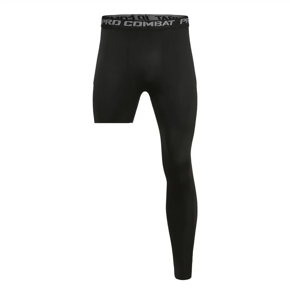 Men's Compe One-Leg Running Trousers