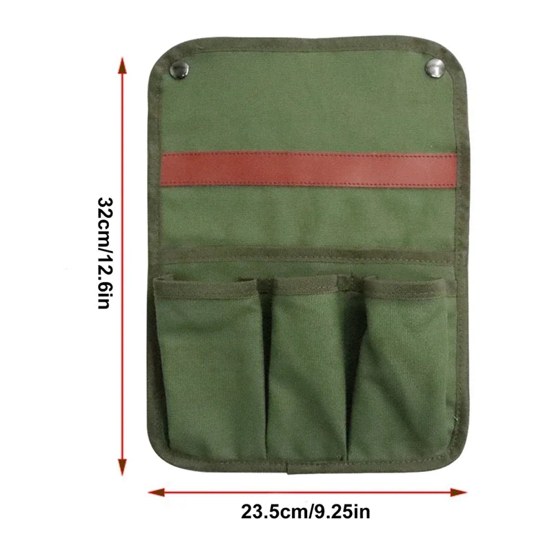 Outdoor Camping Chair Armrest Storage Bags