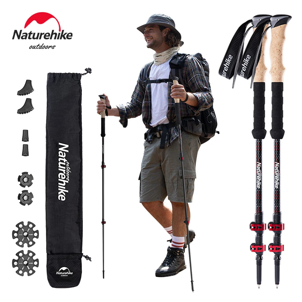 Naturehike Carbon Fiber Trekking Poles