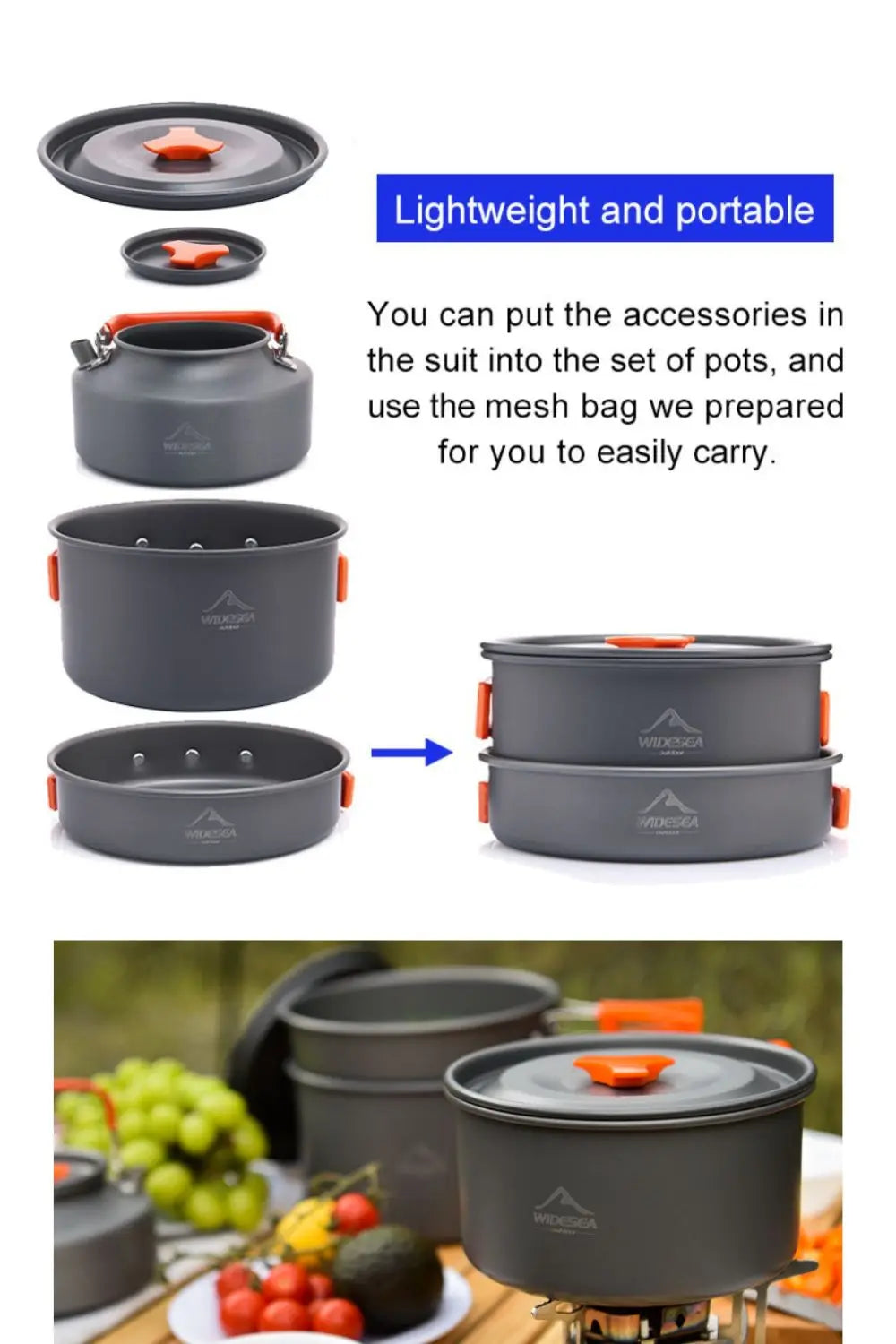 Outdoor Cookware Set