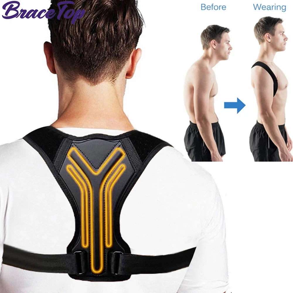 Adjustable Back Shoulder Posture Corrector Belt