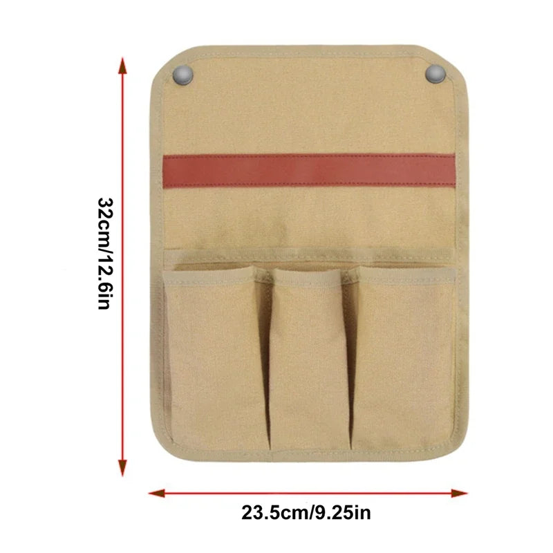 Outdoor Camping Chair Armrest Storage Bags