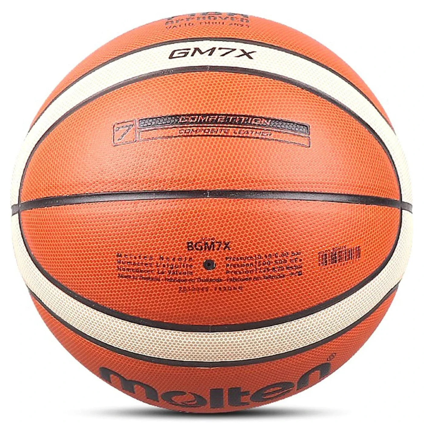 Molten GM7X Basketball Standard Ball