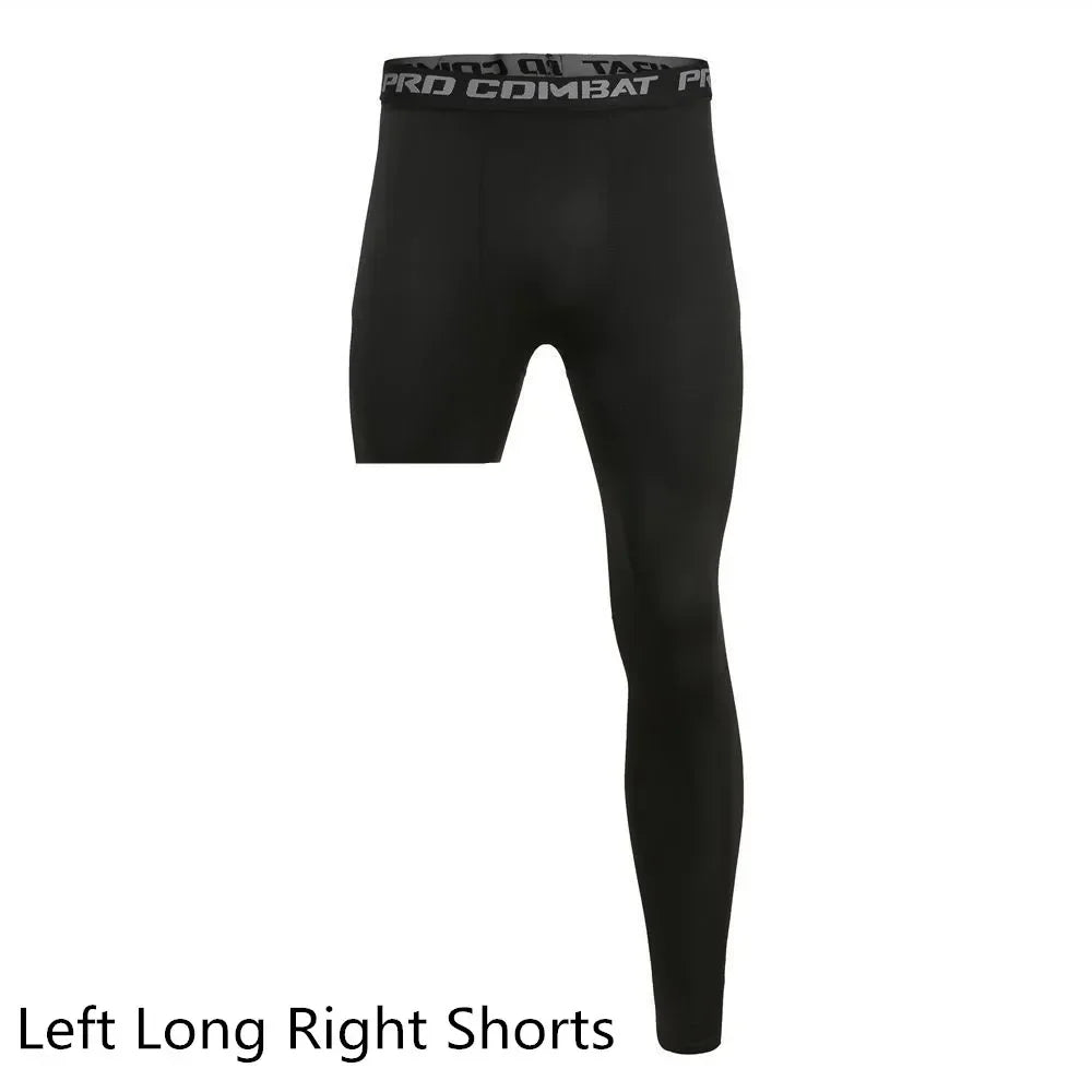 Men's Compe One-Leg Running Trousers