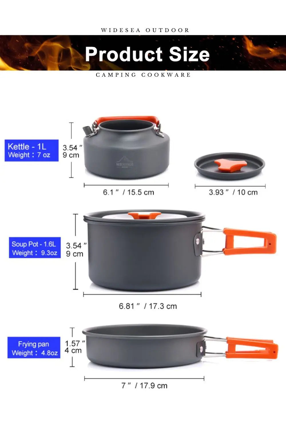 Outdoor Cookware Set