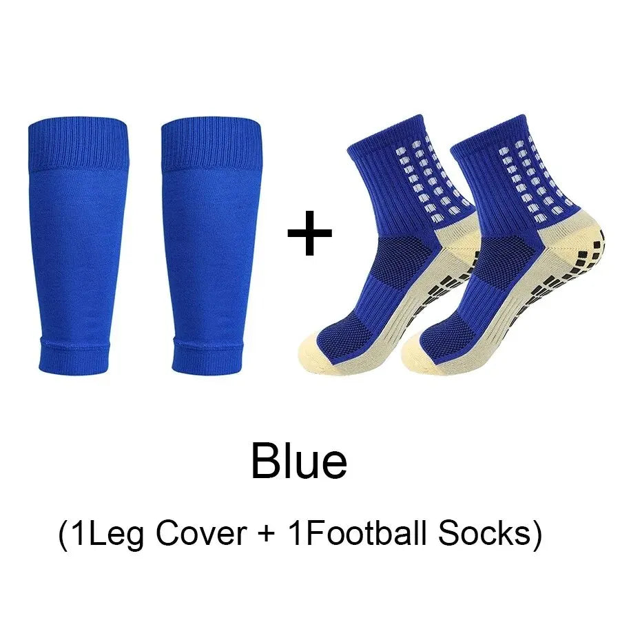 Men’s Grip Soccer Socks and Knee Pads