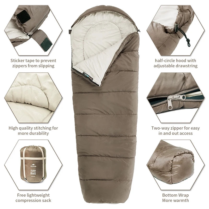 Naturehike Sleeping Bag MJ300 -1℃ Lightweight