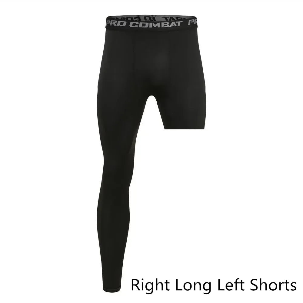 Men's Compe One-Leg Running Trousers