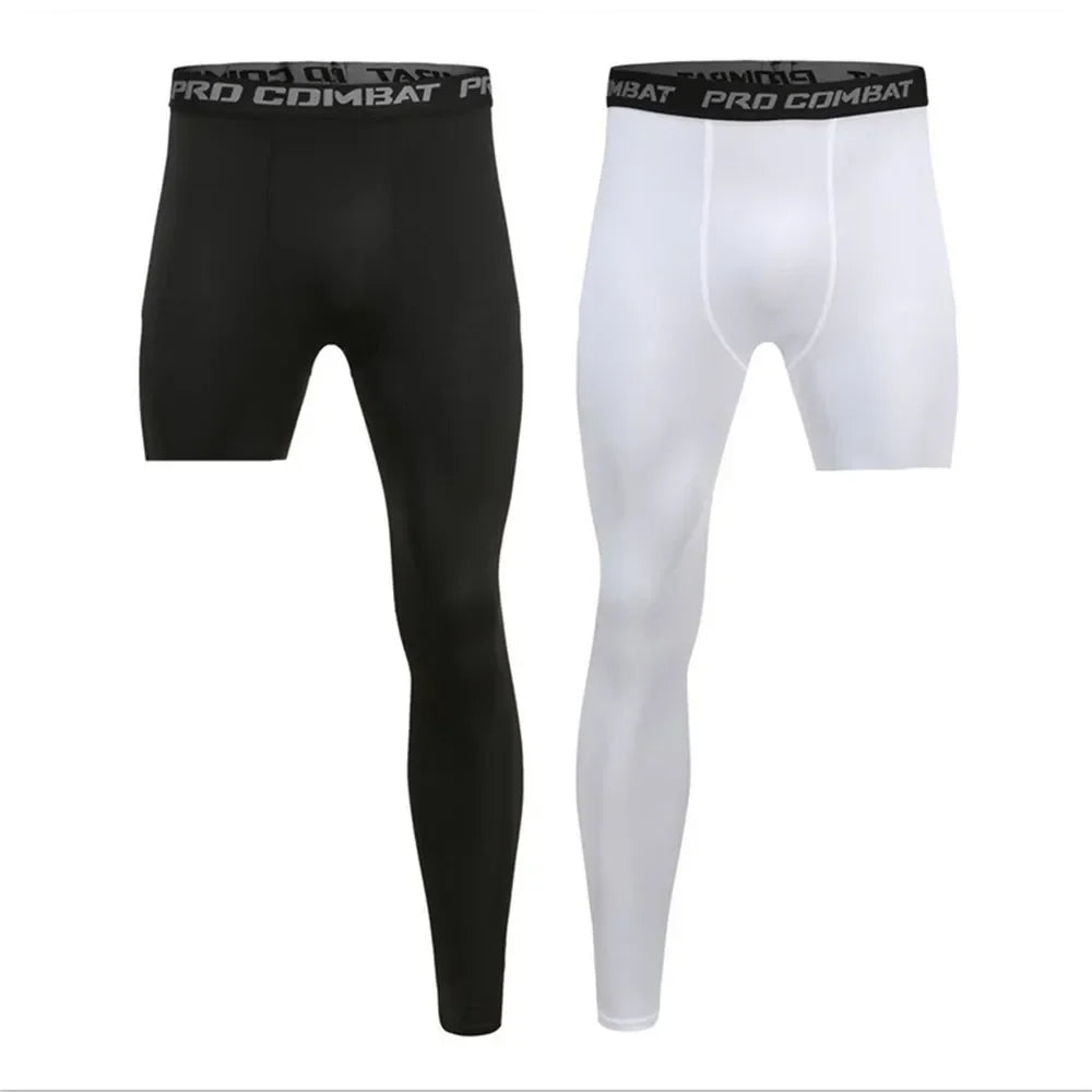 Men's Compe One-Leg Running Trousers