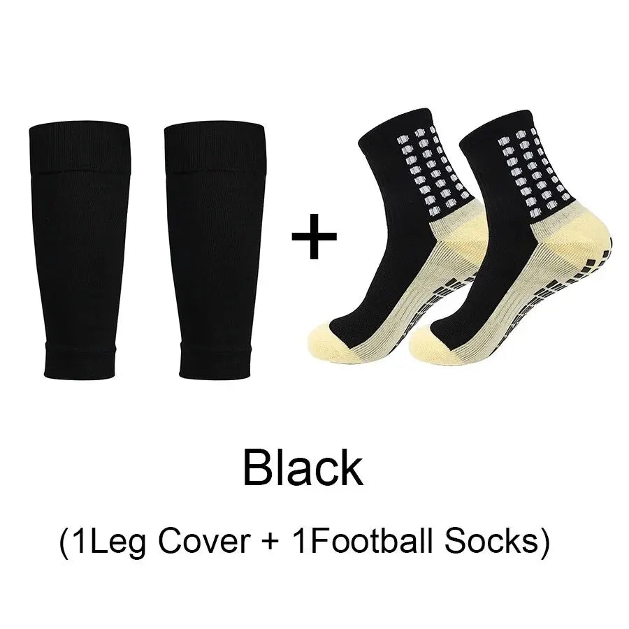 Men’s Grip Soccer Socks and Knee Pads