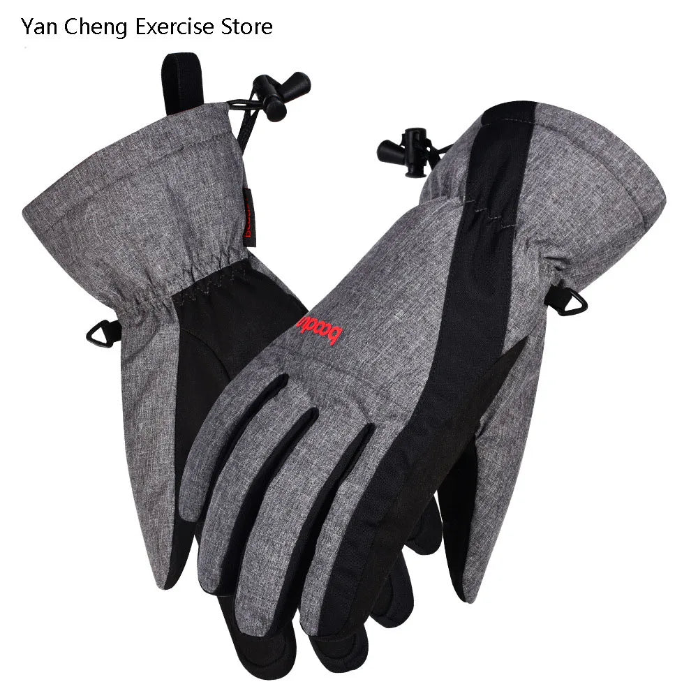 Silicone Anti-slip Ski Gloves