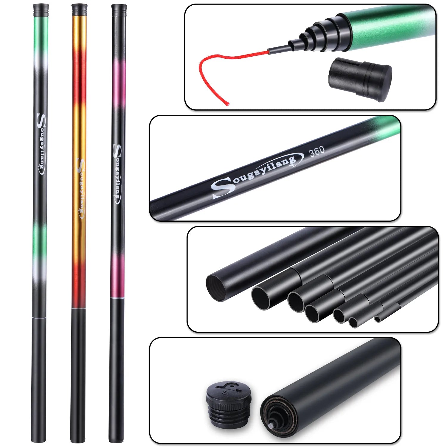 Sougayilang Carp Fishing Rod