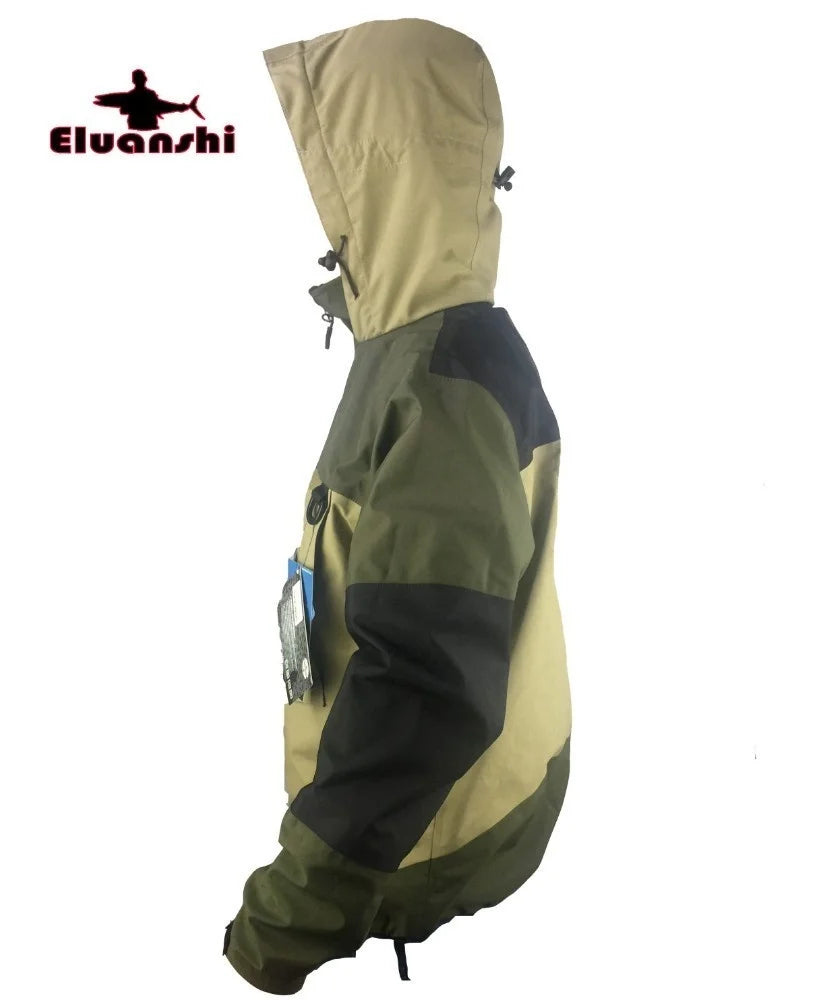 ELUANSHI Waterproof Fly Fishing Wader Jacket