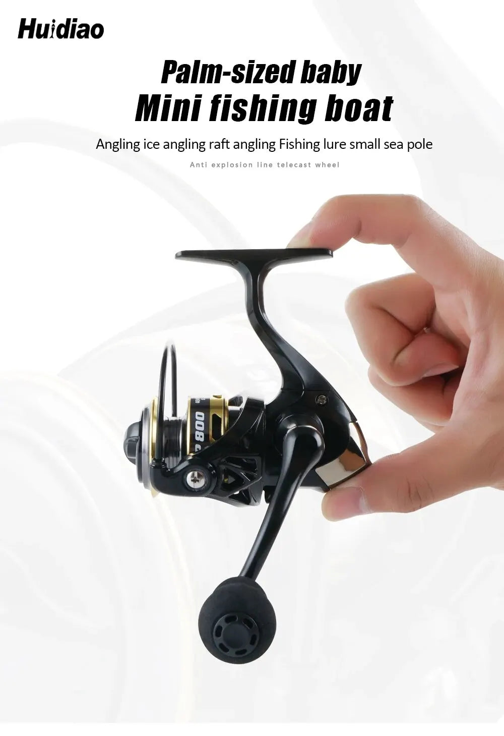 Huidiao 500/800 Series Fishing Reel