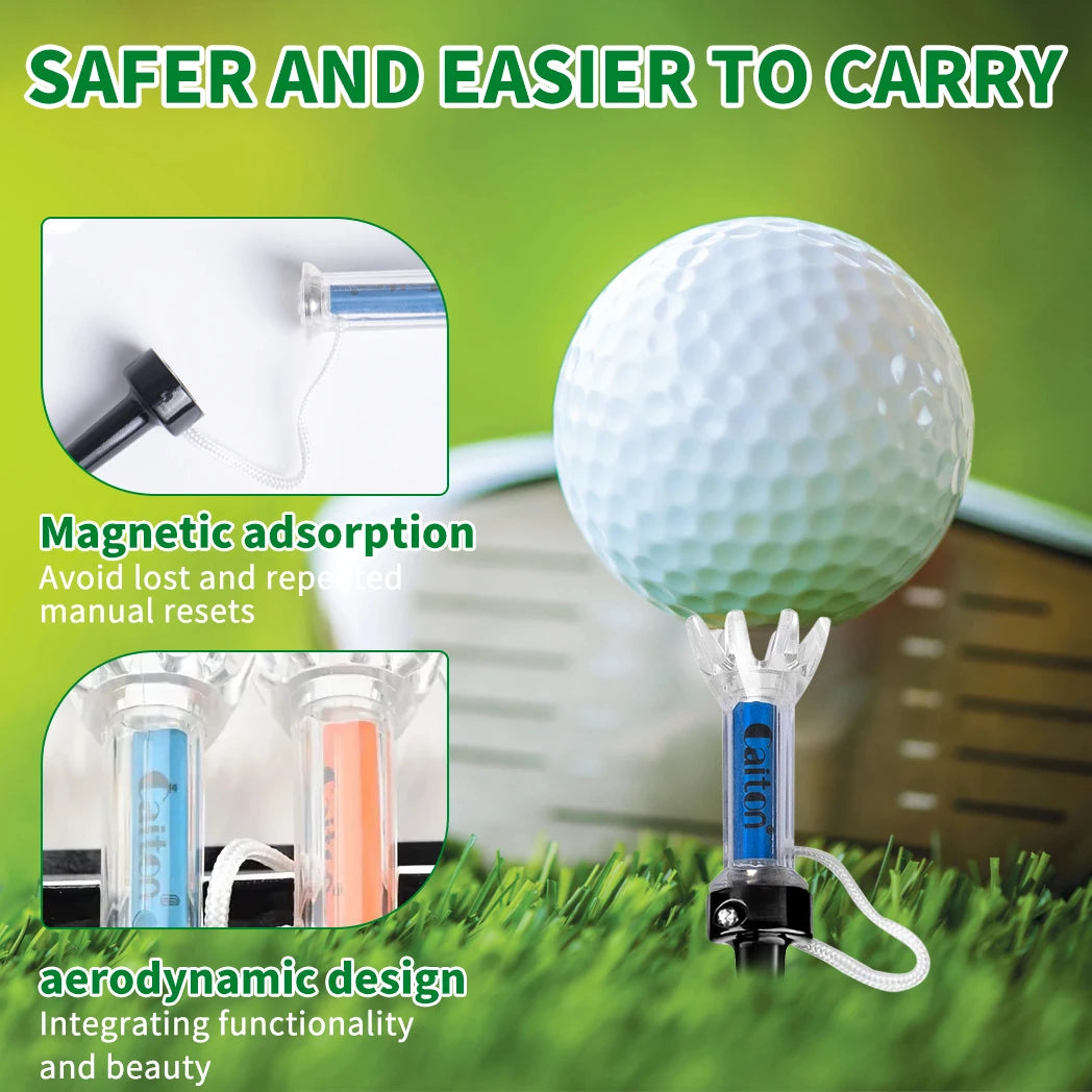 Caiton Magnetic Plastic Golf Tee Set