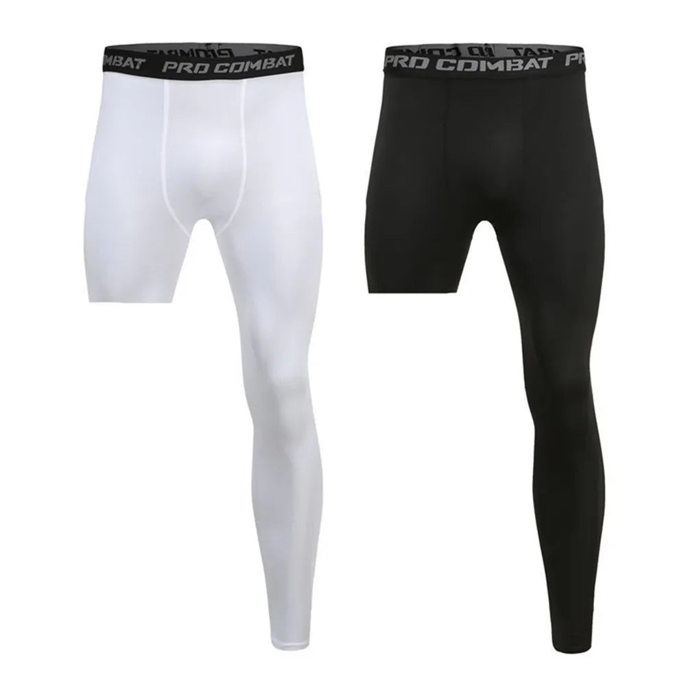 Men's Compe One-Leg Running Trousers