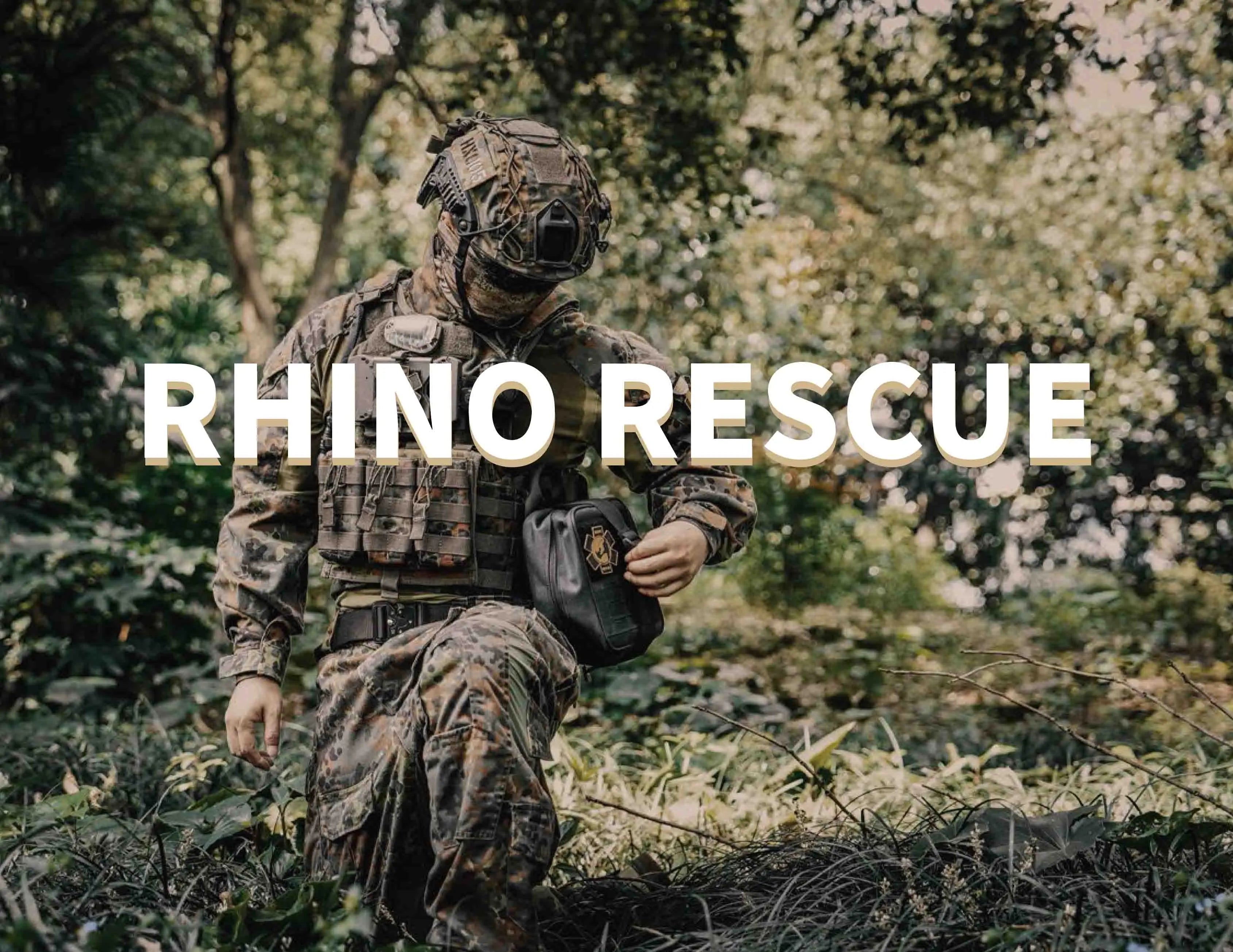 RHINO RESCUE EDC IFAK Survival Trauma Kit