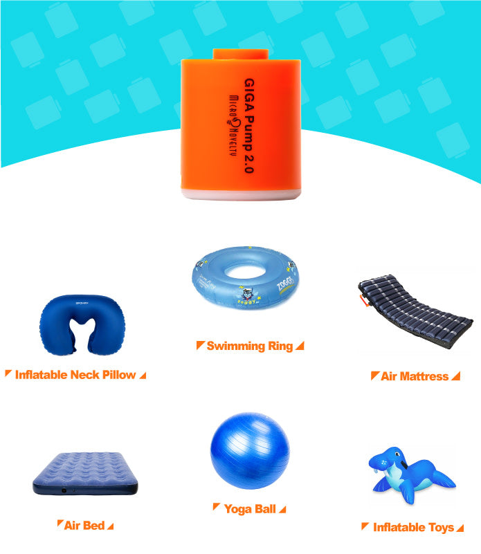 USB Rechargeable Mini Air Pump for Outdoor Camping