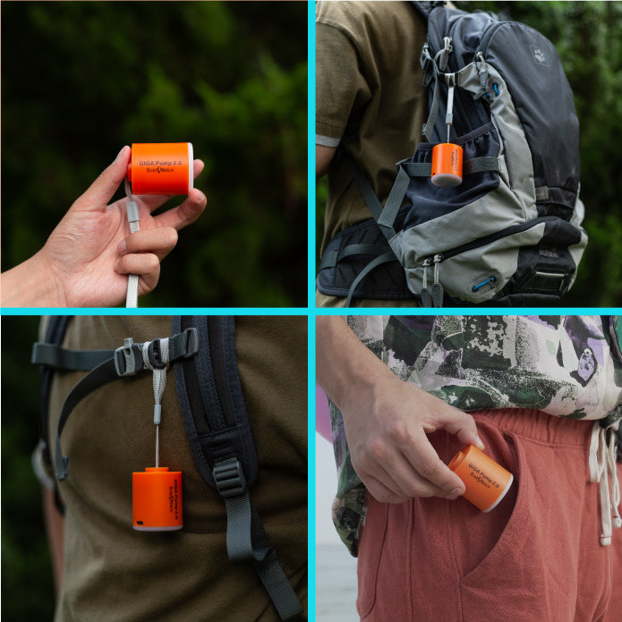 USB Rechargeable Mini Air Pump for Outdoor Camping